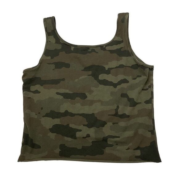 Duluth Trading Camo Crop Tank Top Women's Small - Picture 2 of 5